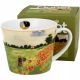 Duży PORCELANOWY Kubek 600 ml do KAWY HERBATY - POPPY FIELD by Claude Monet