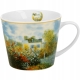 Duży PORCELANOWY Kubek 600 ml do KAWY HERBATY - THE GARDEN by Claude Monet