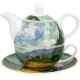 TEA FOR ONE Porcelanowy Dzbanek 350ml z filiżanką - WHEAT FIELD by Van Gogh