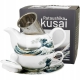 TEA FOR ONE Porcelanowy Dzbanek 350ml z filiżanką THE GREAT WAVE K. Hokusai