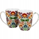 Zestaw ŁOWICZ Porcelanowy Kubek 360 ml do KAWY HERBATY - Komplet 2 sztuki