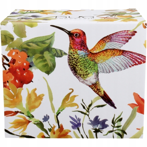 PORCELANOWY Kubek XXL 1000 ml do KAWY HERBATY - Flower Classic KOLIBER