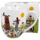 PORCELANOWY Kubek XXL 1000 ml do KAWY HERBATY - Psi Świat PSI PIKNIK