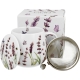 Kubek baryłka 430 ml z Zaparzaczem do HERBATY ZIÓŁ Flower Classic LAVENDER