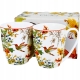 Flower Classic KOLIBER Porcelanowy Kubek 360 ml do KAWY HERBATY - 2 sztuki