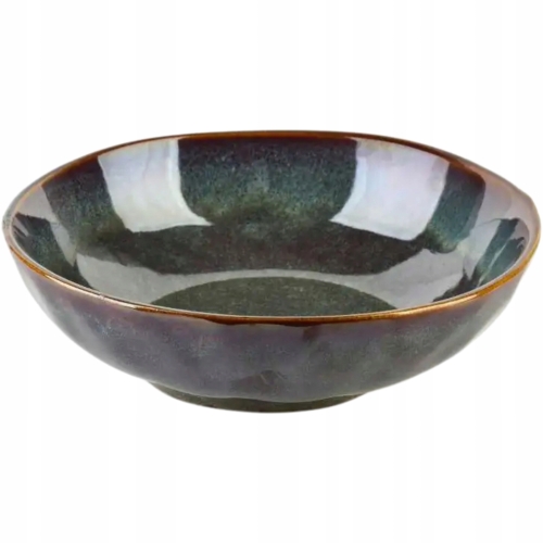 Ceramiczny Talerz DO ZUPY Miska DO SAŁATEK 550 ml, 19 x 5,5 cm - NATURE
