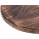 Deska do Krojenia Serwowania Przystawek Przekąsek ⌀40 cm - drewno MANGO