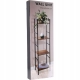 WOLNOSTĄJĄCY Regał metalowy Szafka CZTERY PÓŁKI - 29,5x23,5x106,5 cm - LOFT