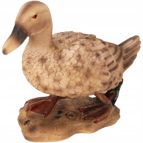 OZDOBNY PTAK Kolorowa figurka Dekoracja ogrodowa 21 x 11,5 x 26,5 cm KACZKA