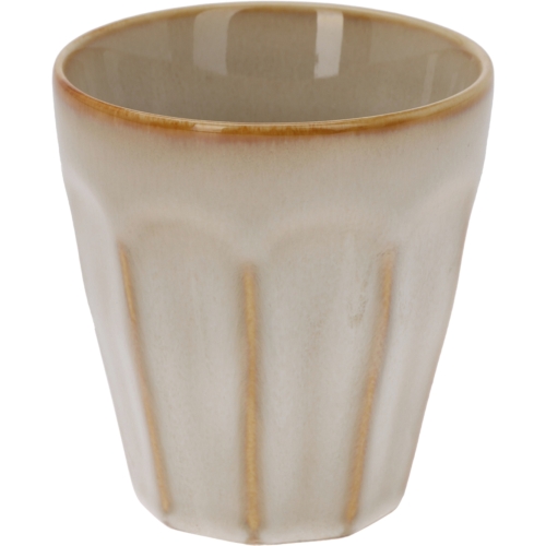 Kamionkowy KUBEK 250 ml, 8,5 x 9 cm do KAWY HERBATY - komplet 4 sztuki