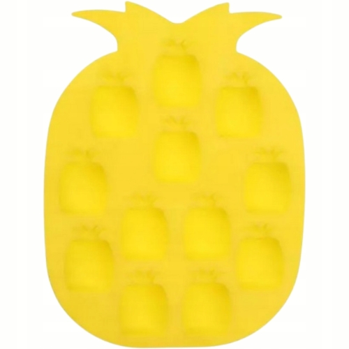 KOLOROWE Foremki Kostkarki DO LODU Zestaw 3 SZTUKI Truskawka Kaktus Ananas