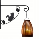 [#3] METALOWY Wieszak Uchwyt 28 x 25 x 1,5 cm na Doniczkę Lampion WIEWIÓRKA