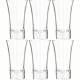 Przezroczyste Kieliszki do Wódki Shotów 60 ml, 5,5 x 9 cm - ZESTAW 6 SZTUK