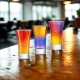 Przezroczyste Kieliszki do Wódki Shotów 60 ml, 5,5 x 9 cm - ZESTAW 6 SZTUK
