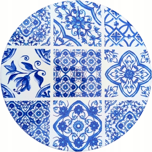 [#A] Ceramiczna Podkładka pod GARNEK PATELNIĘ Podtalerz 25 cm - WŁOSKI WZÓR