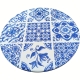 [#A] Ceramiczna Podkładka pod GARNEK PATELNIĘ Podtalerz 25 cm - WŁOSKI WZÓR