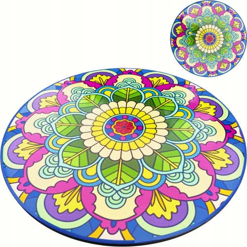 [#A] Ceramiczna Podkładka pod GARNEK PATELNIĘ Podtalerz 25 cm - STYL MEXICO