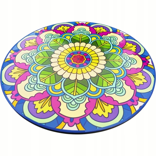 [#A] Ceramiczna Podkładka pod GARNEK PATELNIĘ Podtalerz 25 cm - STYL MEXICO
