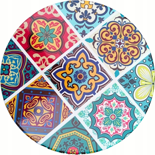 [#A] Ceramiczna Podkładka pod GARNEK PATELNIĘ Podtalerz 25 cm - WŁOSKI STYL