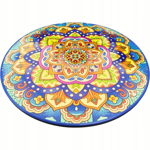 [#B] Ceramiczna Podkładka pod GARNEK PATELNIĘ Podtalerz 25 cm - STYL MEXICO