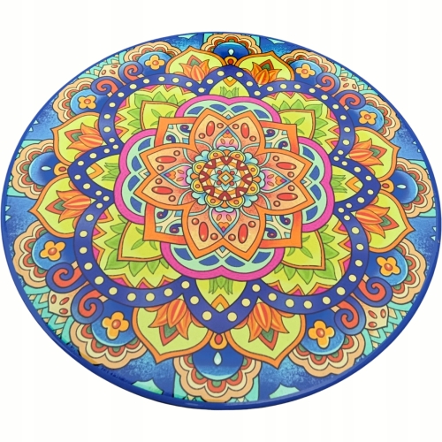 [#B] Ceramiczna Podkładka pod GARNEK PATELNIĘ Podtalerz 25 cm - STYL MEXICO