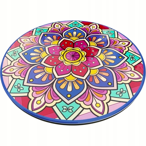 [#C] Ceramiczna Podkładka pod GARNEK PATELNIĘ Podtalerz 25 cm - STYL MEXICO