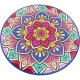 [#C] Ceramiczna Podkładka pod GARNEK PATELNIĘ Podtalerz 25 cm - STYL MEXICO
