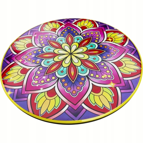 [#D] Ceramiczna Podkładka pod GARNEK PATELNIĘ Podtalerz 25 cm - STYL MEXICO