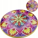 [#D] Ceramiczna Podkładka pod GARNEK PATELNIĘ Podtalerz 25 cm - STYL MEXICO