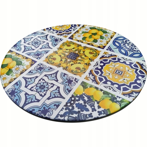 [#C] Ceramiczna Podkładka pod GARNEK PATELNIĘ Podtalerz 25 cm - WŁOSKI STYL
