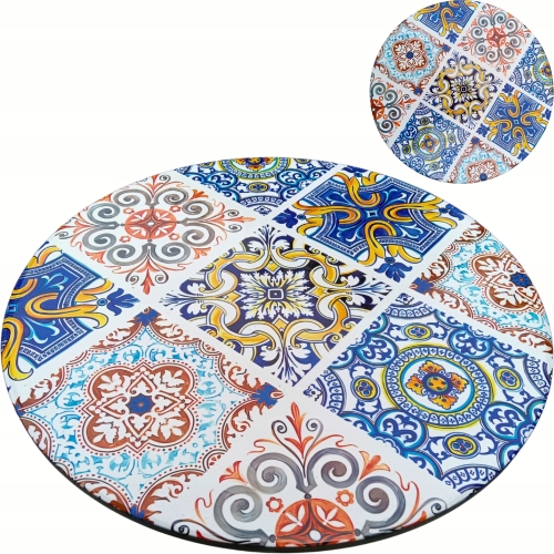 [#D] Ceramiczna Podkładka pod GARNEK PATELNIĘ Podtalerz 25 cm - WŁOSKI STYL
