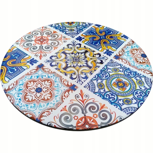 [#D] Ceramiczna Podkładka pod GARNEK PATELNIĘ Podtalerz 25 cm - WŁOSKI STYL