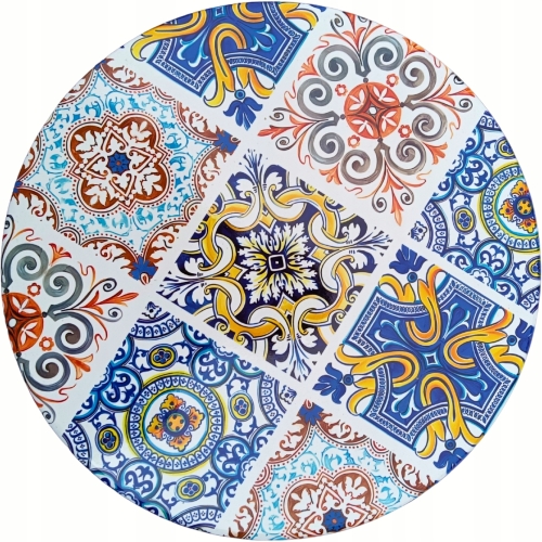 [#D] Ceramiczna Podkładka pod GARNEK PATELNIĘ Podtalerz 25 cm - WŁOSKI STYL