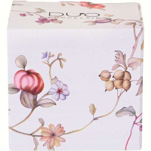 Kubek baryłka 430 ml z Zaparzaczem do HERBATY ZIÓŁ - Flower Classic SAFA
