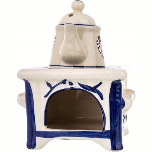 Ceramiczny KOMINEK ZAPACHOWY na Olejek Wosk - Czajniczek 17,5 x 13 x 13 cm