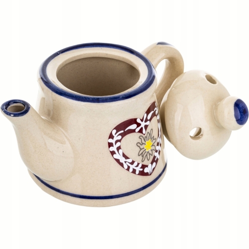 Ceramiczny KOMINEK ZAPACHOWY na Olejek Wosk - Czajniczek 17,5 x 13 x 13 cm