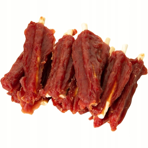 Mięsołaki PRZYSMAK DLA PSA - Filet z kaczki miękki na patyku 500 g