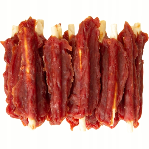 Mięsołaki PRZYSMAK DLA PSA - Filet z kaczki miękki na patyku 500 g
