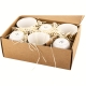Porcelanowy Kubek do KAWY HERBATY 400 ml, 10 x 9,5 cm - Serwis 6 SZTUK