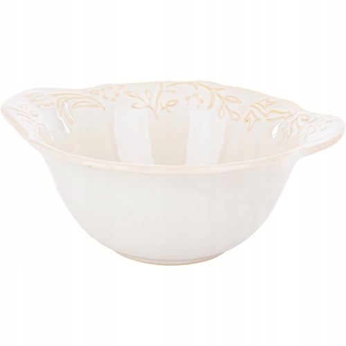 Porcelanowa Miska Bulionówka do Zupy Przekąsek Sałatek 300 ml - SARMATIA