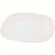 SARMATIA Porcelanowy TALERZ TALERZYK Deserowy 19,5 cm - komplet 6 SZTUK