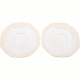 DWIE porcelanowe filiżanki 120 ml ze spodkami do KAWY ESPRESSO - Sarmatia