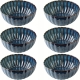 EVIE DARK Porcelanowy Talerz DO ZUPY miska DO SAŁATEK 650 ml - 6 sztuk