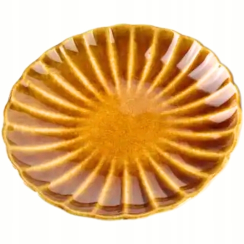 EVIE HONEY Porcelanowa Filiżanka 300 ml ze spodkiem 15 cm - do KAWY HERBATY