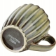 EVIE GREEN Porcelanowy Kubek Filiżanka do KAWY HERBATY 360 ml - 6 sztuk