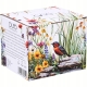 PORCELANOWY Kubek baryłka 430 ml do KAWY HERBATY - Flower Classic JULY