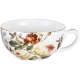 Zestaw TEA FOR ONE Porcelanowy Dzbanek 450 ml z filiżanką 250 ml - KWIATY