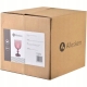 ELISE PURPLE Komplet Kieliszków do wina wody koktajli 350 ml - 4 sztuki