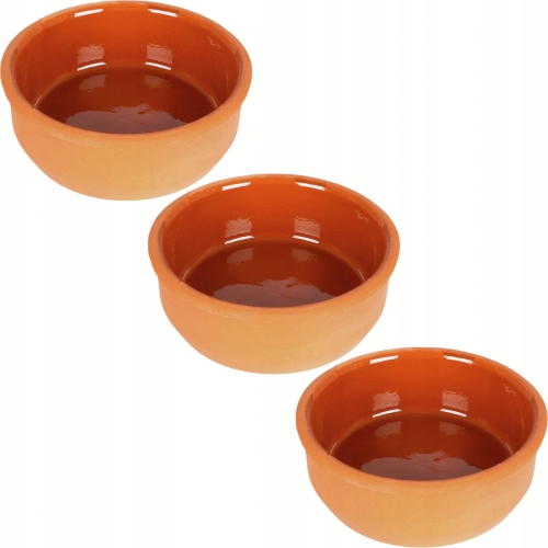 ŻAROODPORNA Kokilka Miseczka DO ZAPIEKANIA 12 x 4 cm 200 ml - 3 sztuki