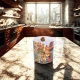 Duży PORCELANOWY Kubek XXL 750 ml do KAWY HERBATY - MODERN SWEET CITY